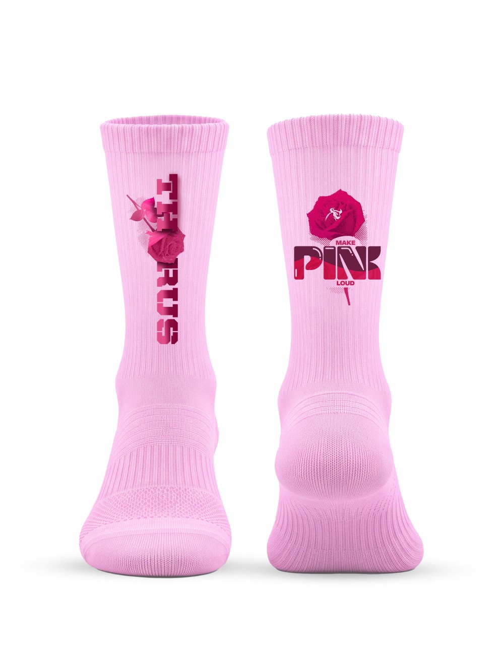 CHAUSSETTES THORUS OCTOBRE ROSE