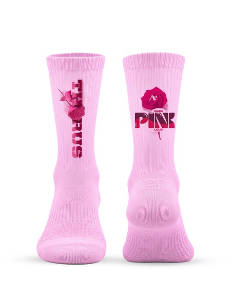 CHAUSSETTES THORUS OCTOBRE ROSE