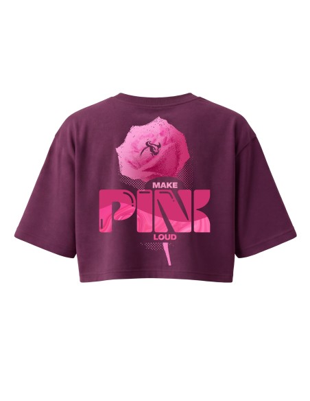 CROP-TOP THORUS PINK OCTOBRE ROSE