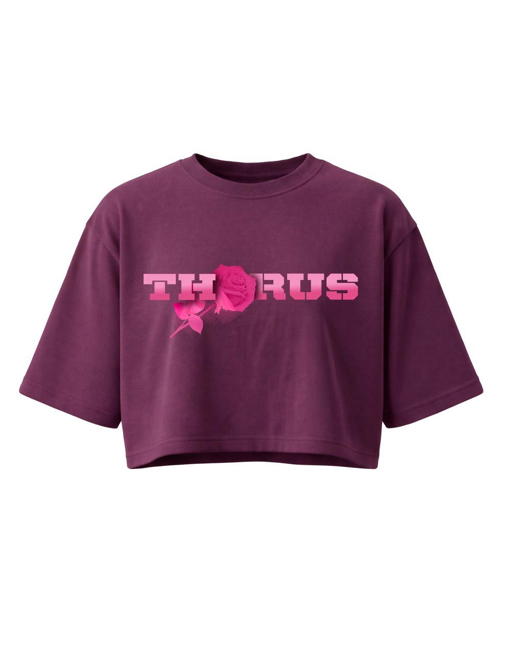 CROP-TOP THORUS PINK OCTOBRE ROSE