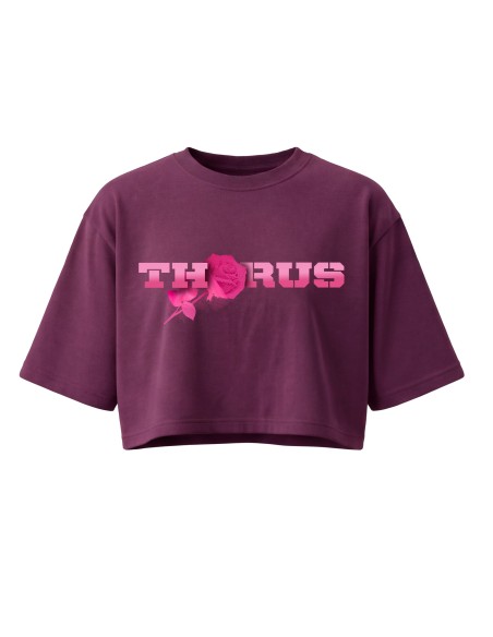 CROP-TOP THORUS PINK OCTOBRE ROSE