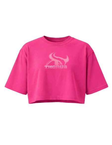 CROP-TOP THORUS NO LIMIT OCTOBRE ROSE