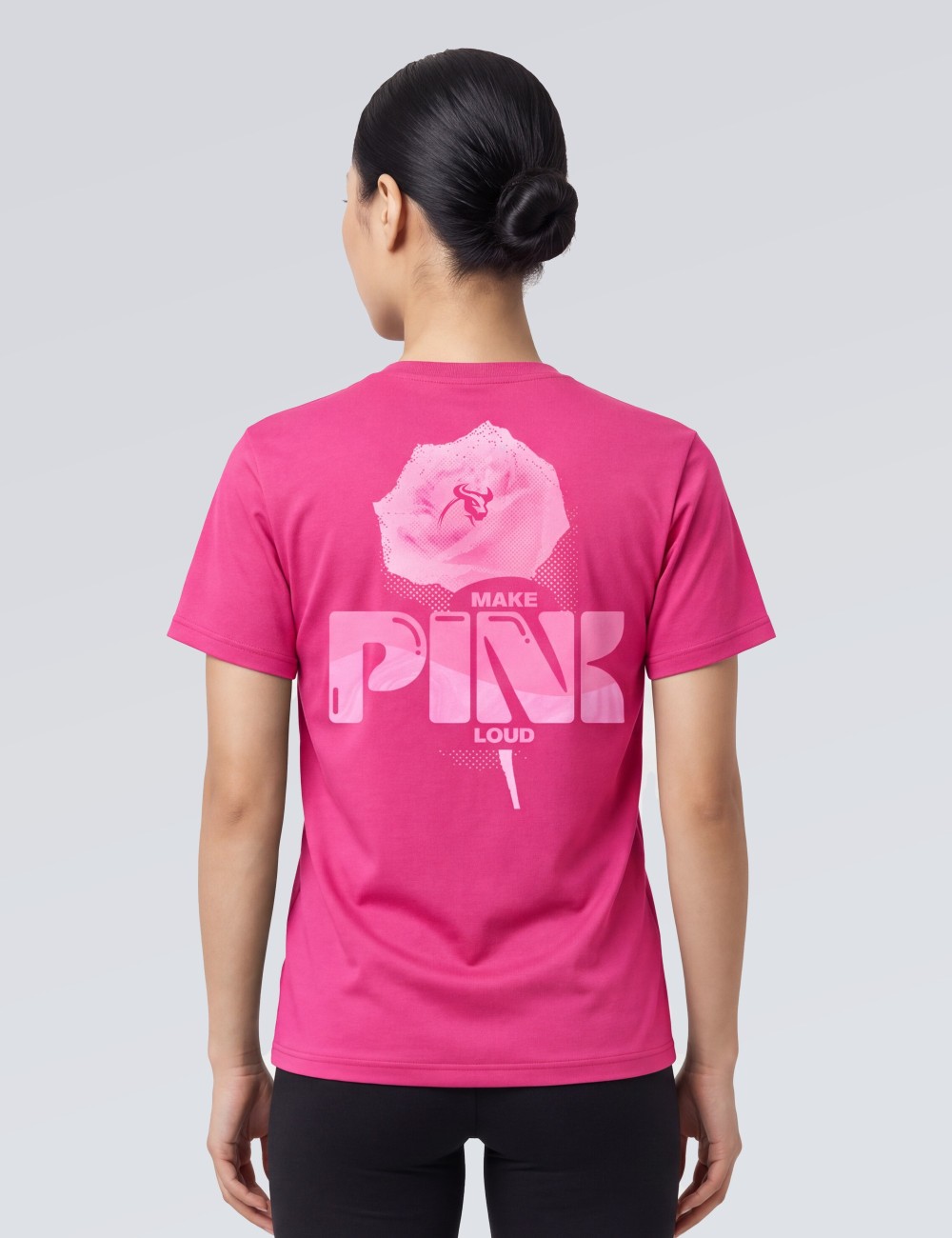 TEE-SHIRT SOFT THORUS OCTOBRE ROSE