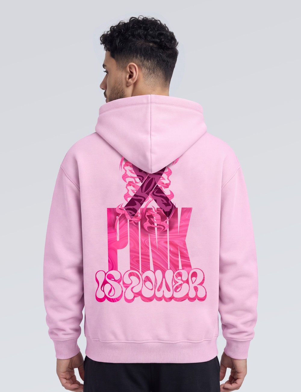 SWEAT A CAPUCHE THORUS OCTOBRE ROSE 2