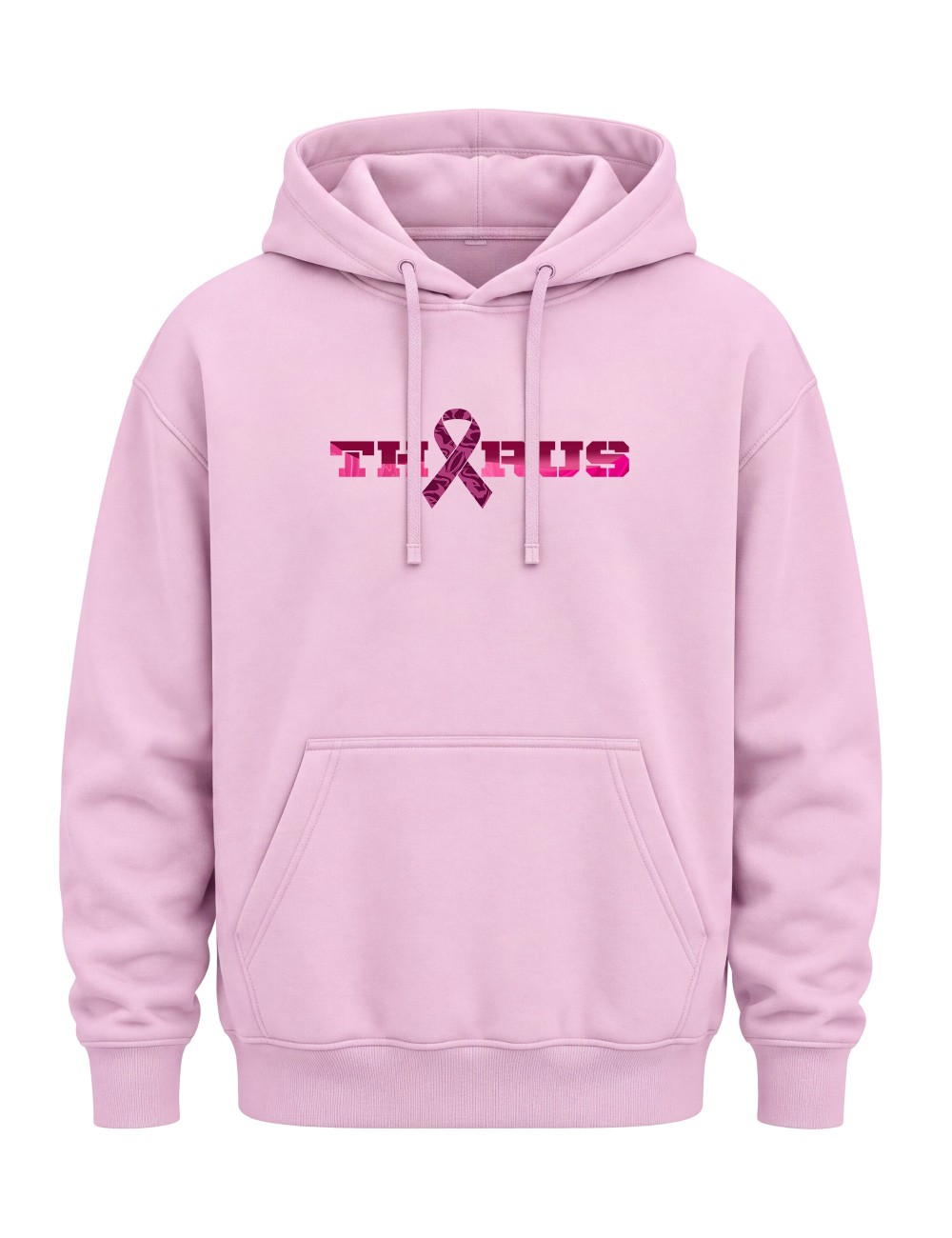 SWEAT A CAPUCHE THORUS OCTOBRE ROSE