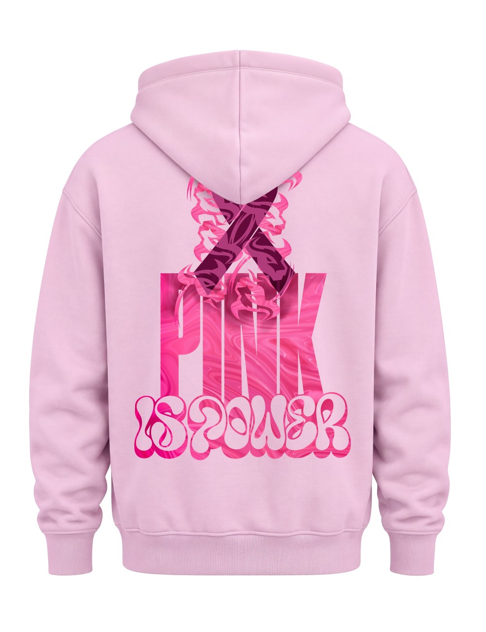 SWEAT A CAPUCHE THORUS OCTOBRE ROSE