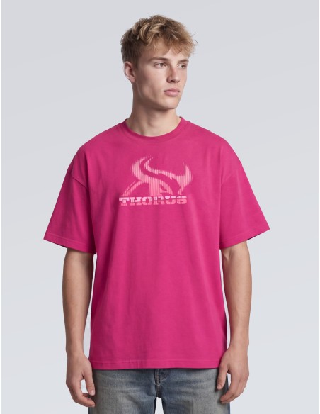 TEE-SHIRT OVERSIZE THORUS NO LIMIT OCTOBRE ROSE