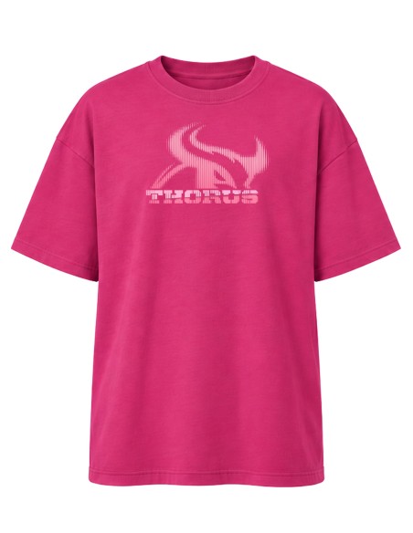TEE-SHIRT OVERSIZE THORUS NO LIMIT OCTOBRE ROSE