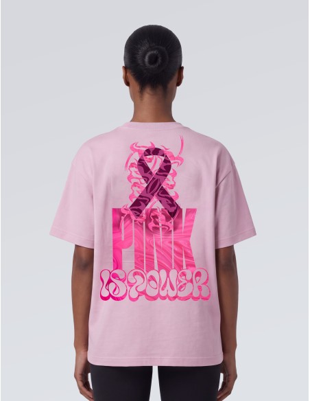 TEE-SHIRT OVERSIZE THORUS PINK OCTOBRE ROSE