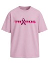 TEE-SHIRT OVERSIZE THORUS PINK OCTOBRE ROSE