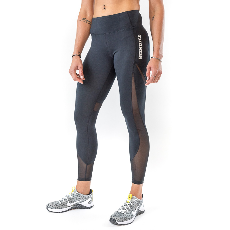 WOMEN'S BLACK LEGGING MESH WOMEN'S BLACK LEGGING MESH