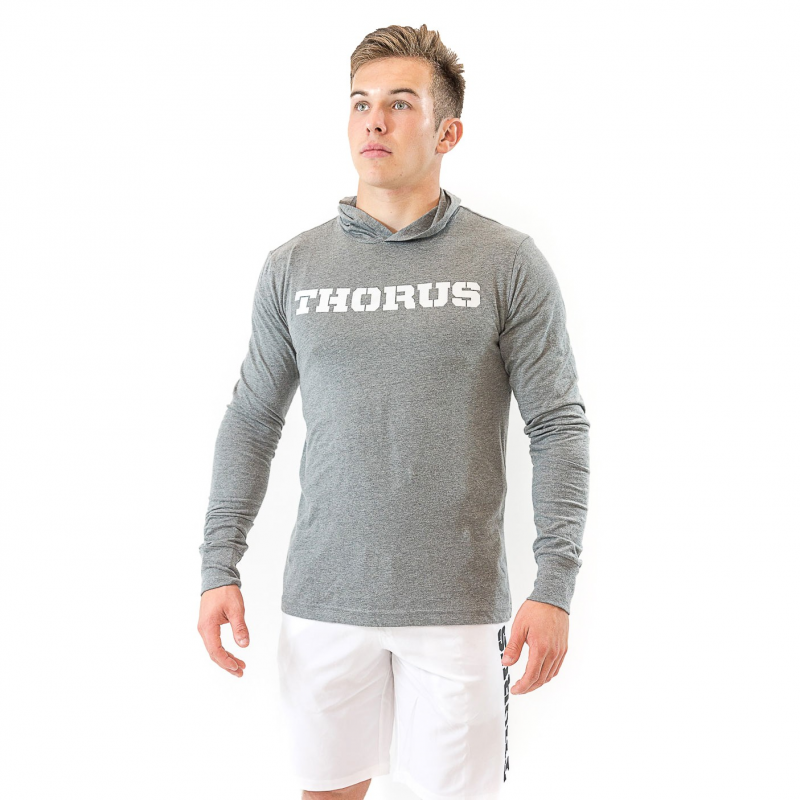 SWEAT LEGER GRIS UNISEXE