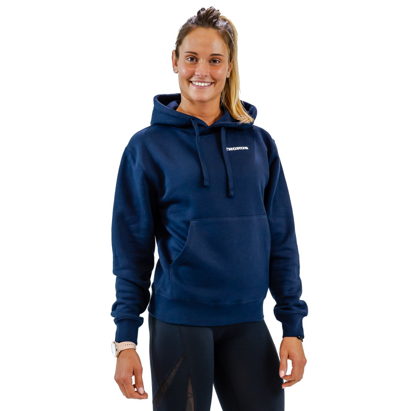 UNISEX NAVY AUTHENTIC HOODED SWEAT