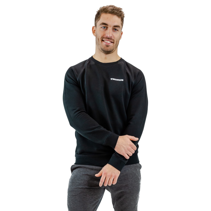 BLACK SWEATSHIRT BIO MEN