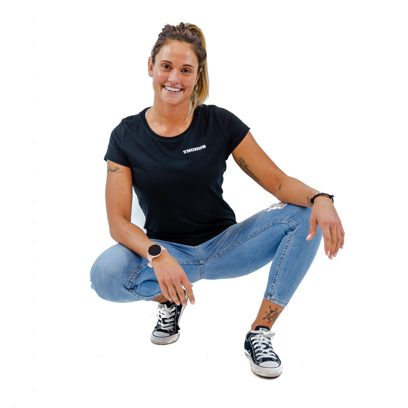 BLACK TSHIRT BIO WOMEN