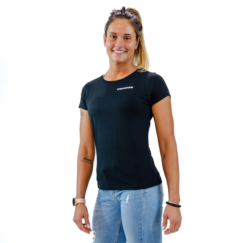 BLACK TSHIRT BIO WOMEN BLACK TSHIRT BIO WOMEN