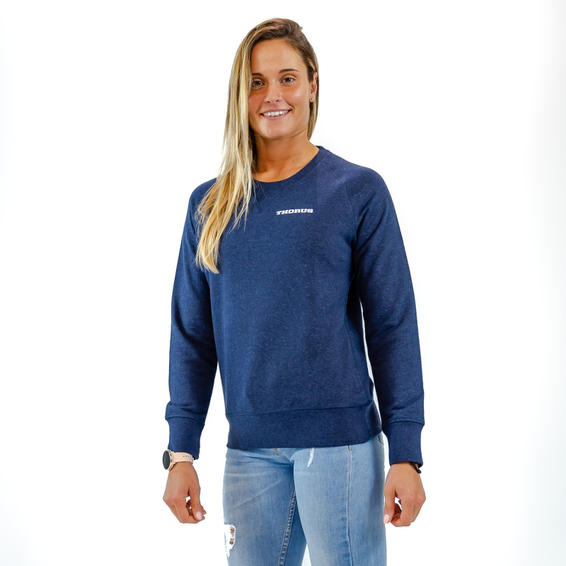 NAVY SWEATSHIRT BIO WOMEN
