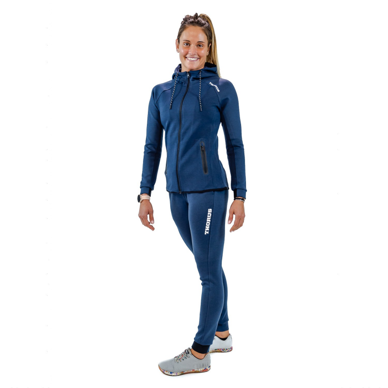NAVY HOODIE PERFORMANCE WOMEN