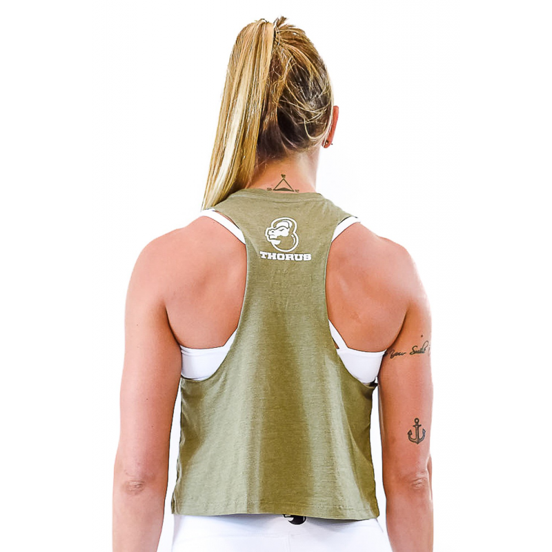 CROP TOP KAKI WOMEN