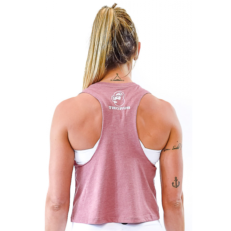 CROP TOP MAUVE WOMEN