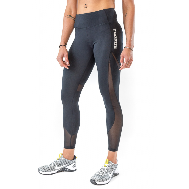 WOMEN'S BLACK LEGGING MESH WOMEN'S BLACK LEGGING MESH