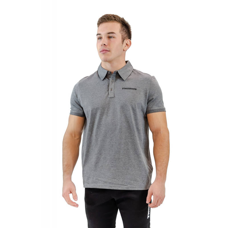 GREY POLO BIO MEN
