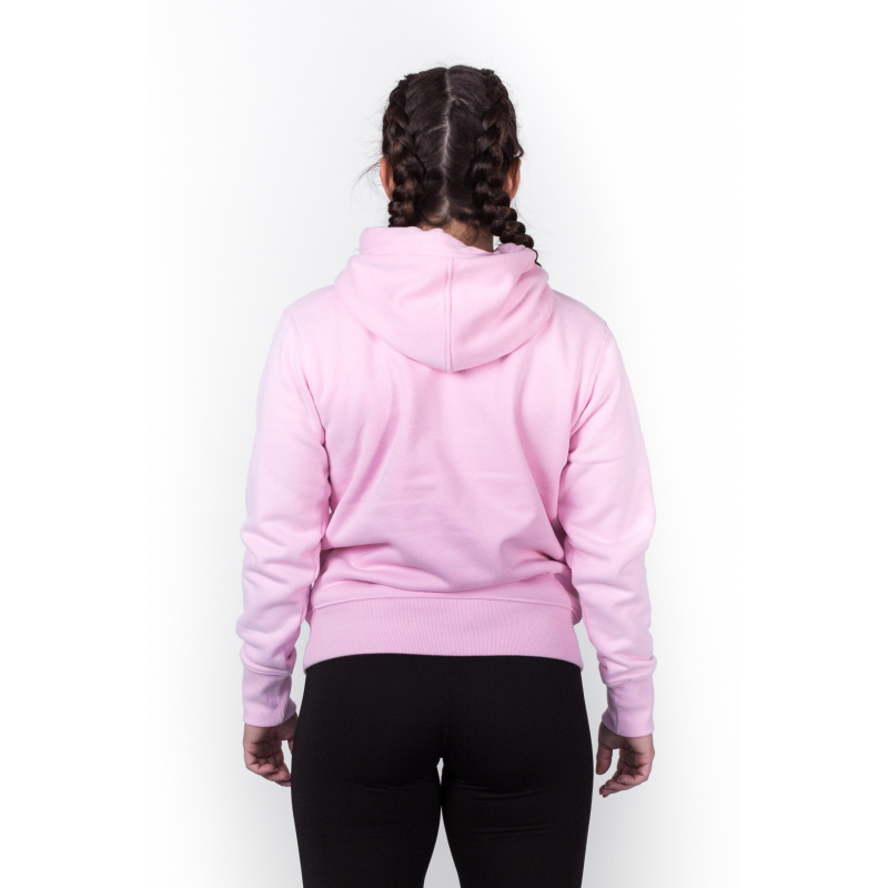 LIMITED EDITION WOMEN WINTER PINK HOODED SWEAT