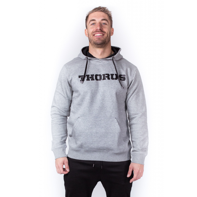 SWEAT A CAPUCHE GREY MEN