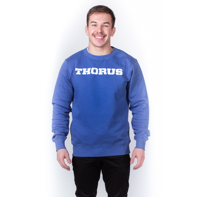 SUDADERA MANGA LARGA POCKET ROYAL BLUE MEN