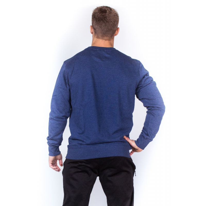 MEN NAVY LONG SLEEVES POCKET SWEAT