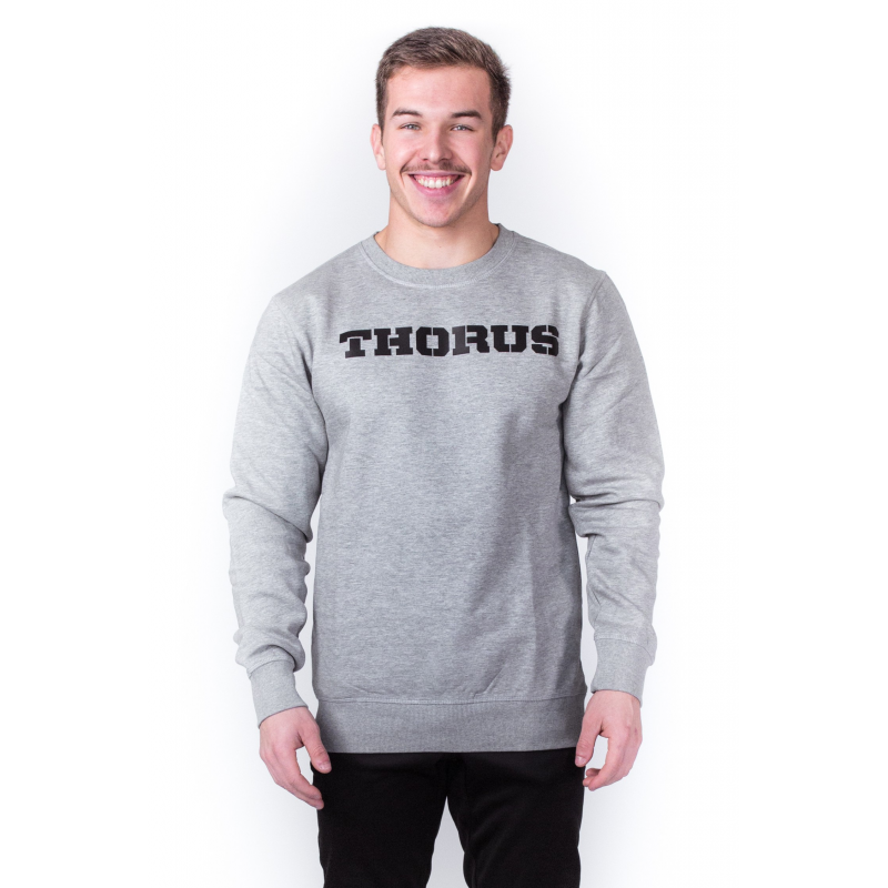 SUDADERA MANGA LARGA POCKET GREY MEN