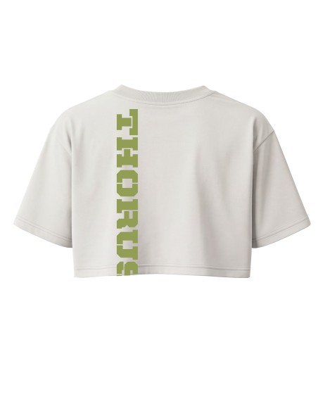 Solid Oversize Crop