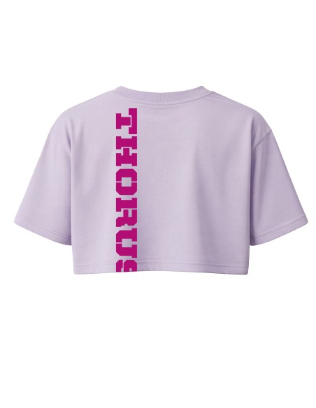 Solid Oversize Crop