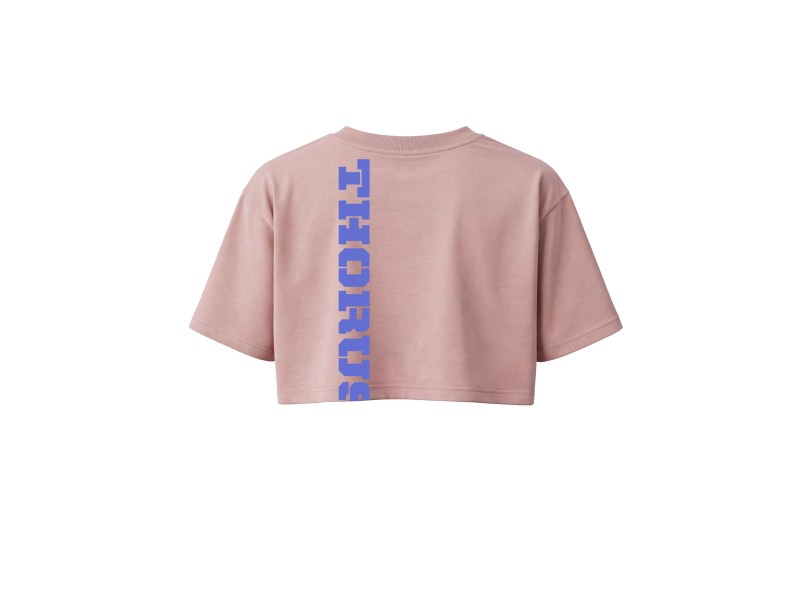 Solid Oversize Crop