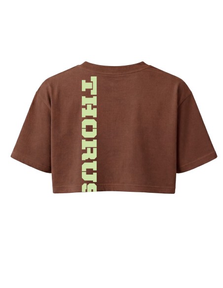 Solid Oversize Crop