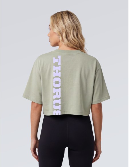 Solid Oversize Crop