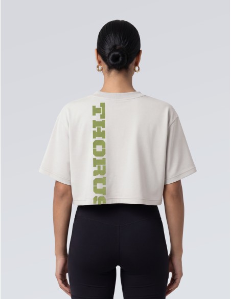 Solid Oversize Crop
