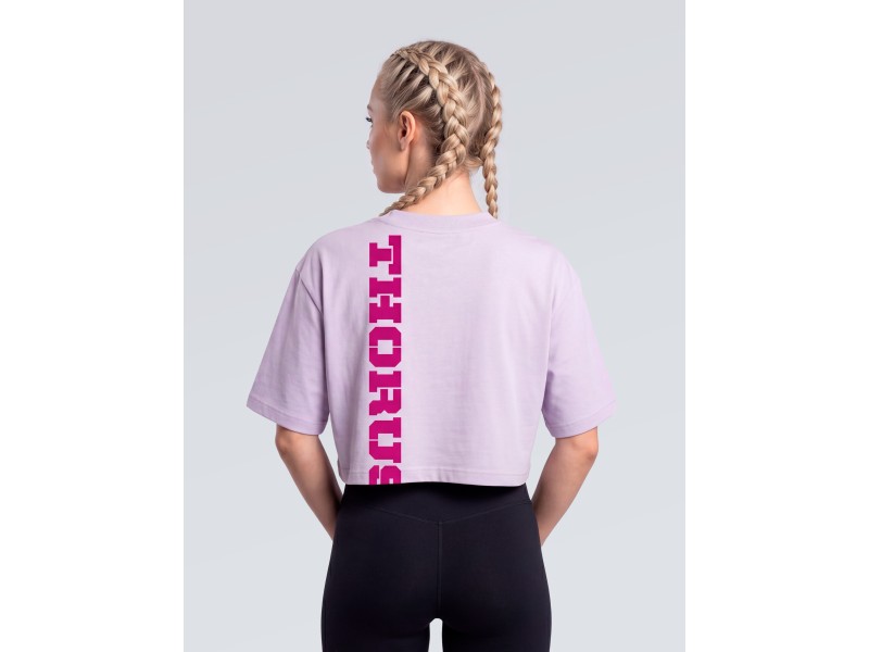Solid Oversize Crop