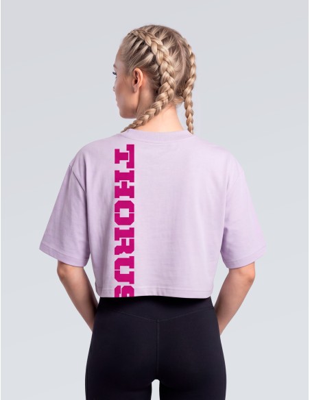 Solid Oversize Crop