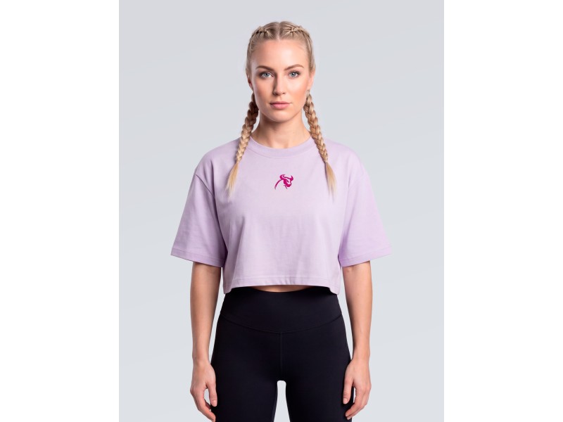 Solid Oversize Crop