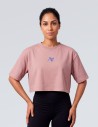 Solid Oversize Crop
