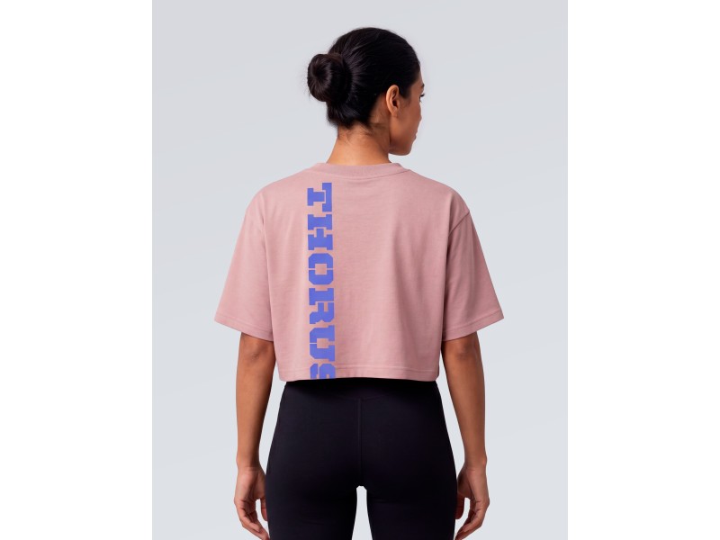 Solid Oversize Crop