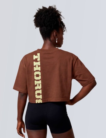 Solid Oversize Crop