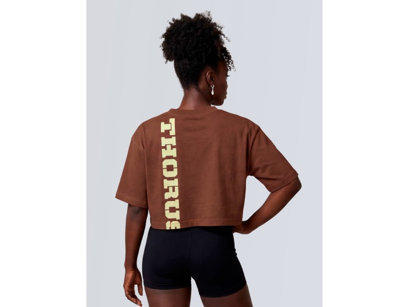 Solid Oversize Crop