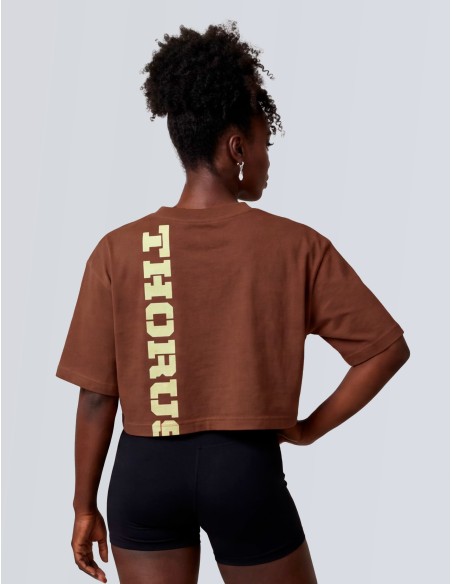 Solid Oversize Crop