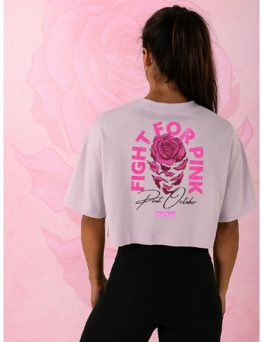 T-SHIRT CROP MANCHES...
