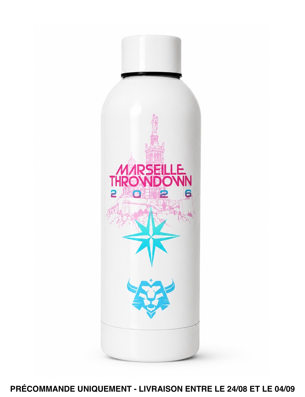 Gourde Marseille Throwdown 2026 (PRÉCOMMANDE)