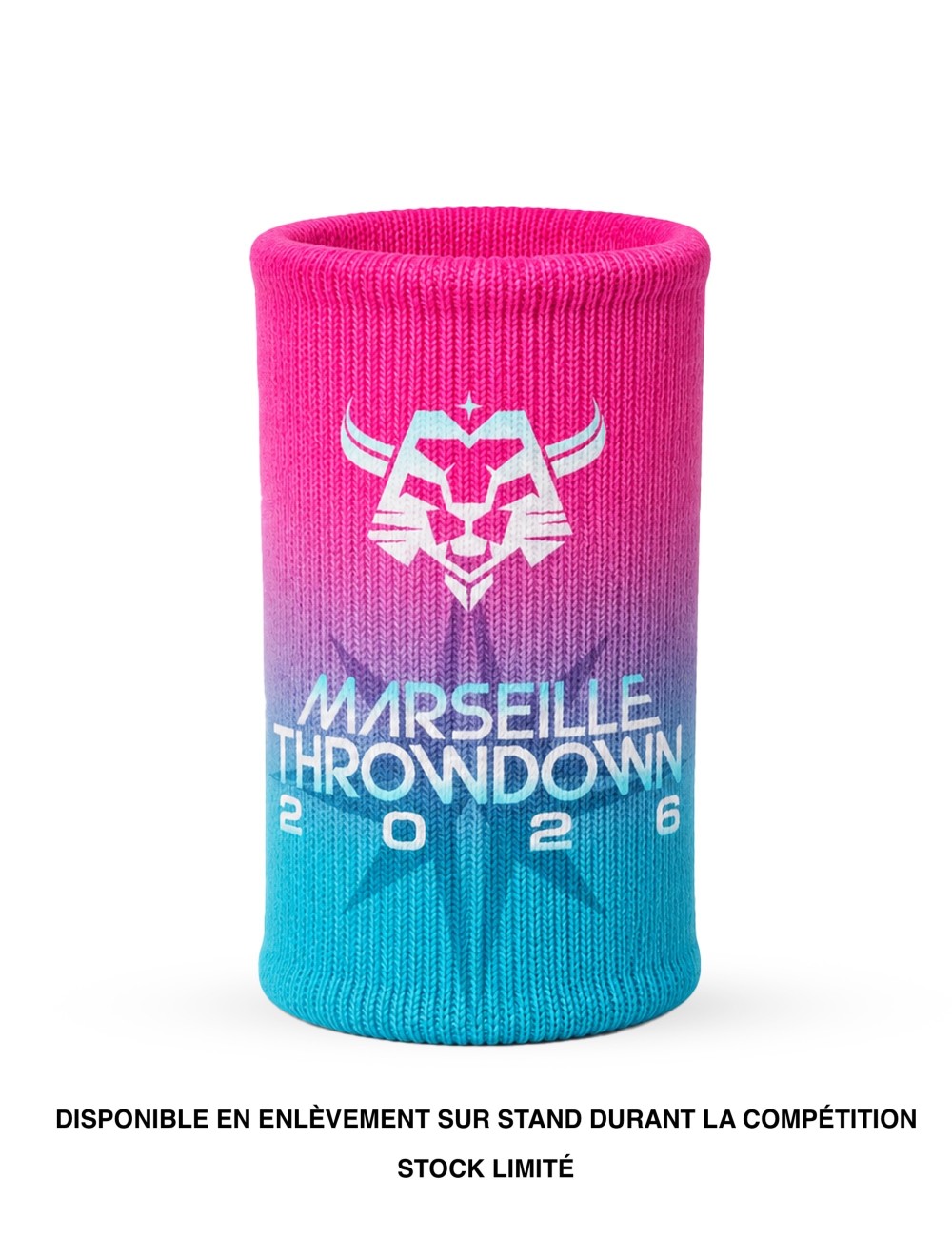 Bandes poignet Marseille Throwdown 2026 (PRÉCOMMANDE)