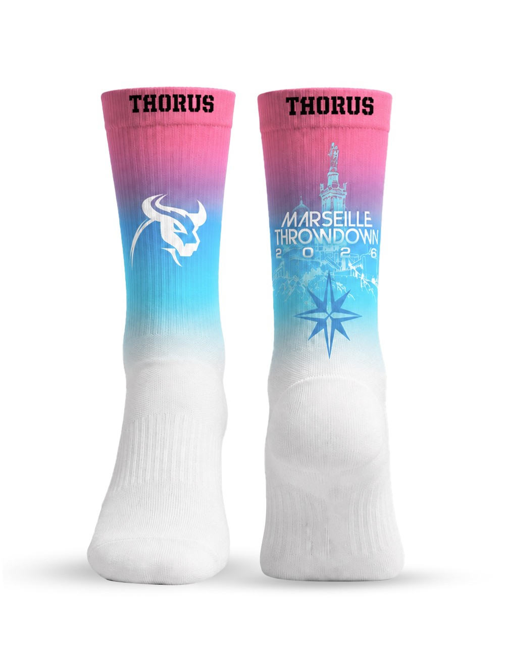 Chaussettes Marseille Throwdown 2026 (PRÉCOMMANDE)