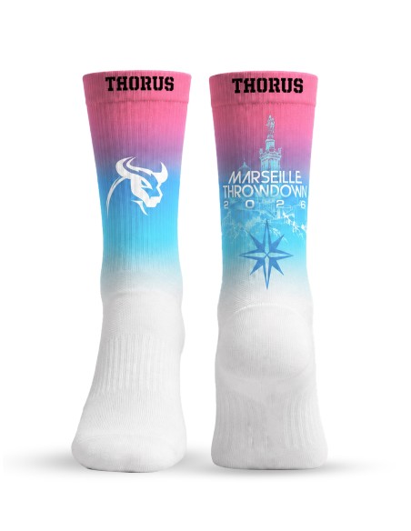 Chaussettes Marseille Throwdown 2026 (PRÉCOMMANDE)